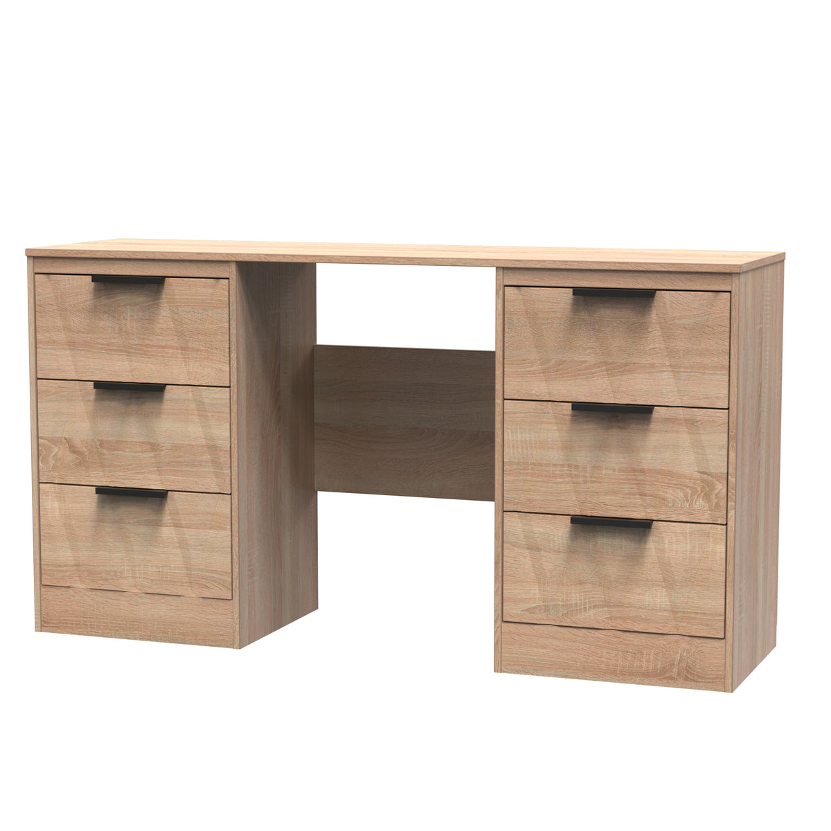 Las Vegas 6 Drawer Kneehole Desk
