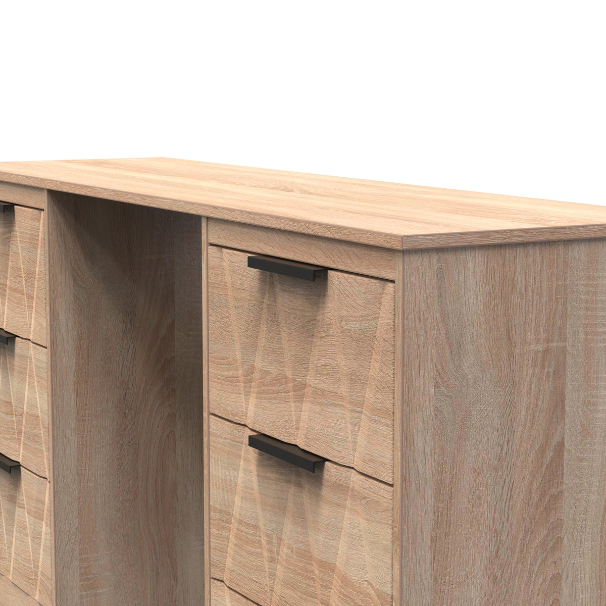 Las Vegas 6 Drawer Kneehole Desk