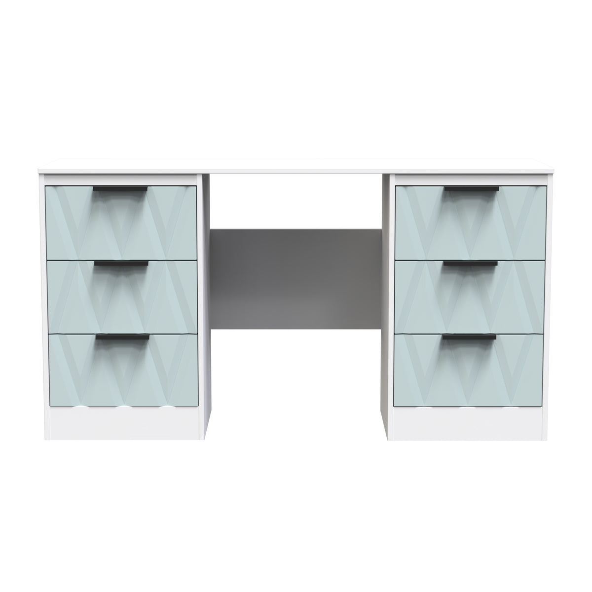 Las Vegas 6 Drawer Kneehole Desk