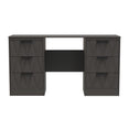 Las Vegas 6 Drawer Kneehole Desk