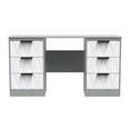 Las Vegas 6 Drawer Kneehole Desk
