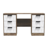 Las Vegas 6 Drawer Kneehole Desk