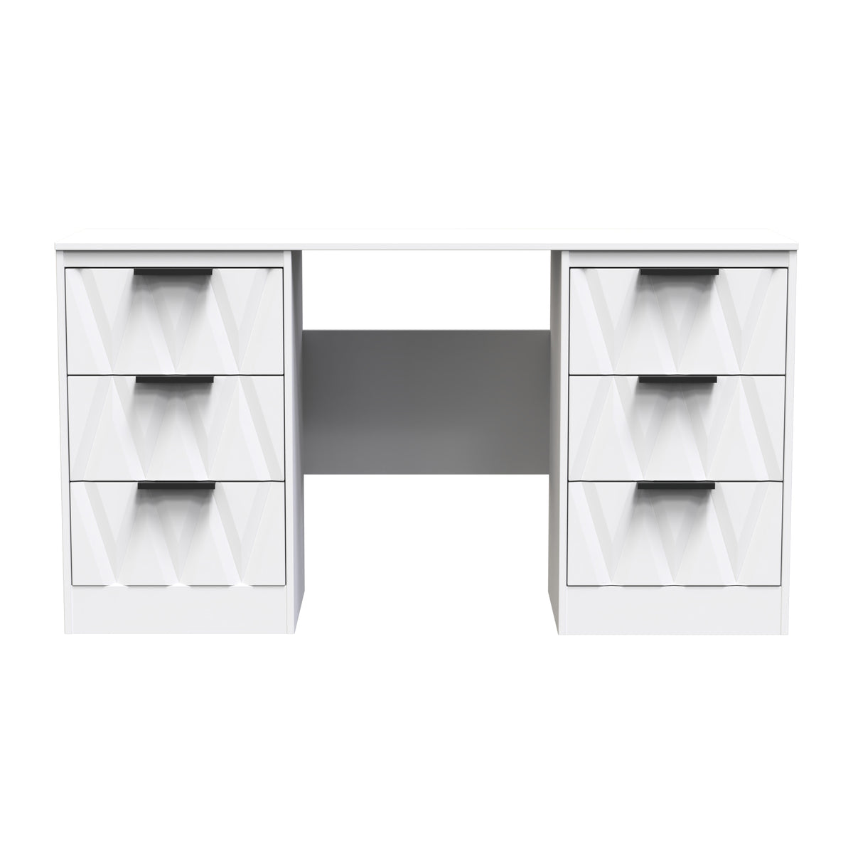 Las Vegas 6 Drawer Kneehole Desk