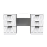 Las Vegas 6 Drawer Kneehole Desk