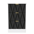 Las Vegas 3 Drawer Bedside Cabinet