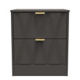 Las Vegas 2 Drawer Bedside Cabinet