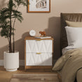 Las Vegas 2 Drawer Bedside Cabinet
