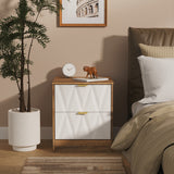 Las Vegas 2 Drawer Bedside Cabinet