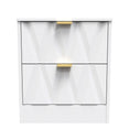 Las Vegas 2 Drawer Bedside Cabinet