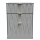 Las Vegas 3 Drawer Midi Deep Chest
