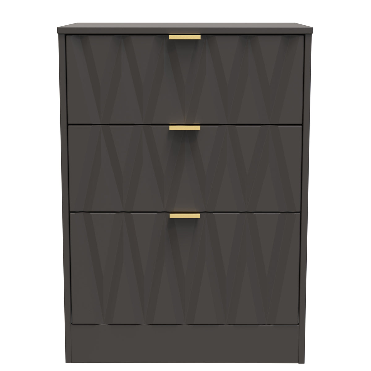 Las Vegas 3 Drawer Midi Deep Chest