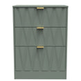 Las Vegas 3 Drawer Midi Deep Chest
