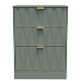 Las Vegas 3 Drawer Midi Deep Chest
