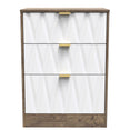 Las Vegas 3 Drawer Midi Deep Chest