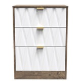 Las Vegas 3 Drawer Midi Deep Chest