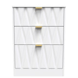 Las Vegas 3 Drawer Midi Deep Chest