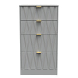 Las Vegas 4 Drawer Midi Deep Chest