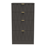 Las Vegas 4 Drawer Midi Deep Chest