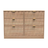 Las Vegas 6 Drawer Midi Chest