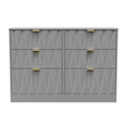 Las Vegas 6 Drawer Midi Chest