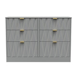 Las Vegas 6 Drawer Midi Chest