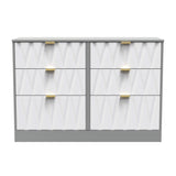 Las Vegas 6 Drawer Midi Chest