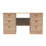 Las Vegas 6 Drawer Kneehole Desk