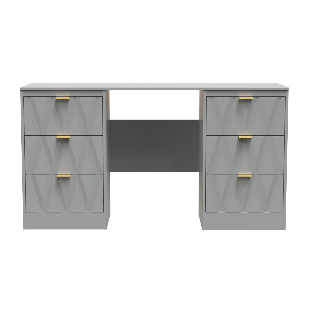 Las Vegas 6 Drawer Kneehole Desk