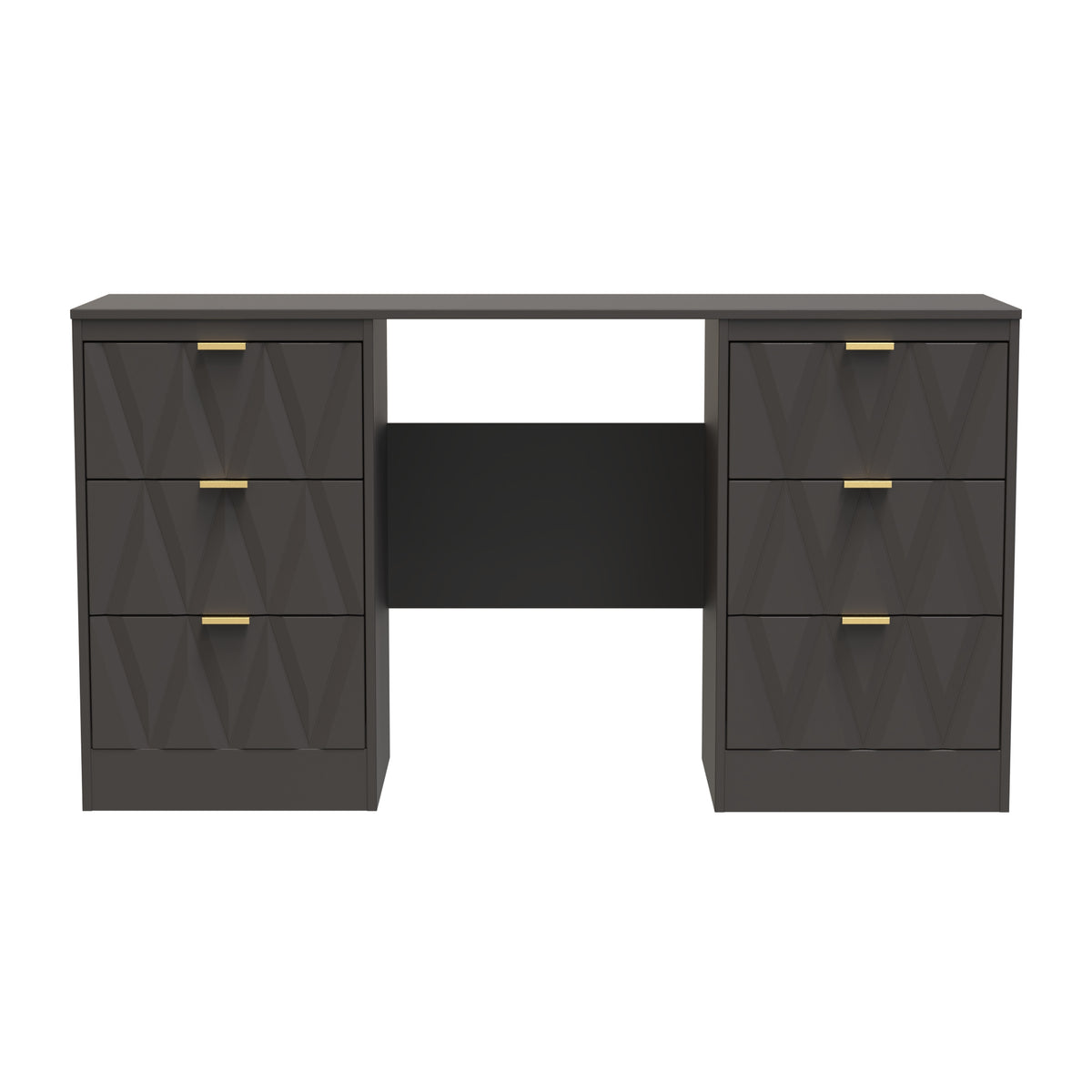 Las Vegas 6 Drawer Kneehole Desk