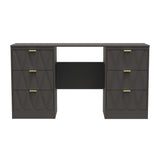 Las Vegas 6 Drawer Kneehole Desk
