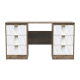 Las Vegas 6 Drawer Kneehole Desk