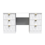 Las Vegas 6 Drawer Kneehole Desk