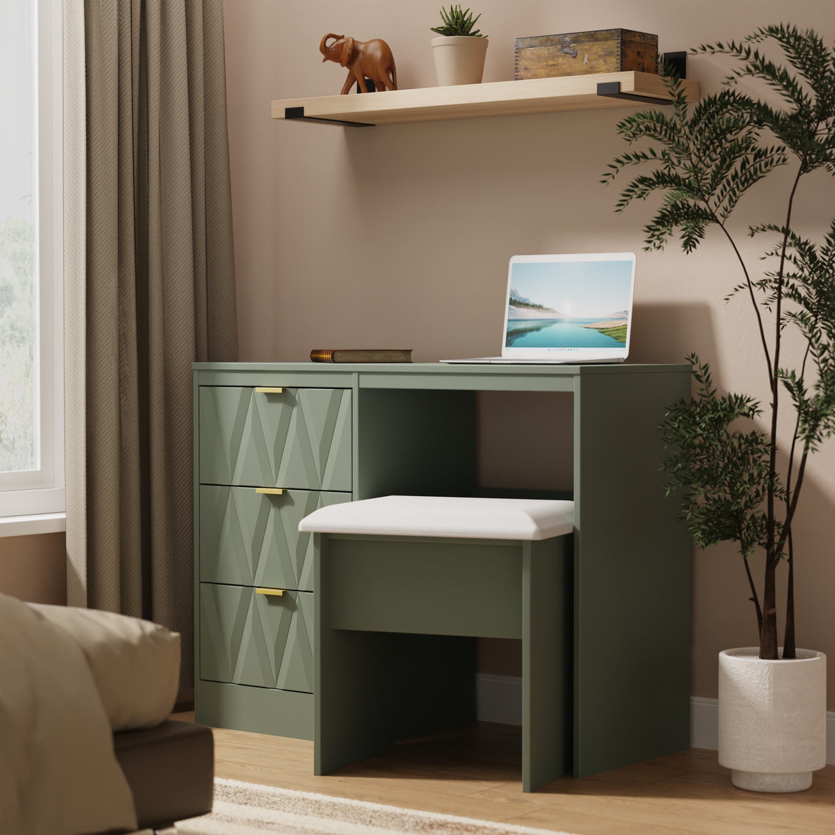 Las Vegas 3 Drawer Vanity