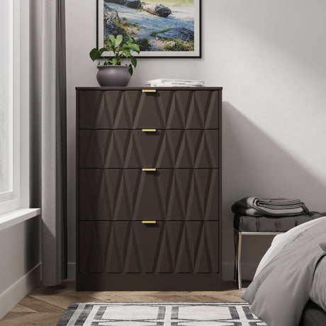 Las Vegas 4 Drawer Deep Chest