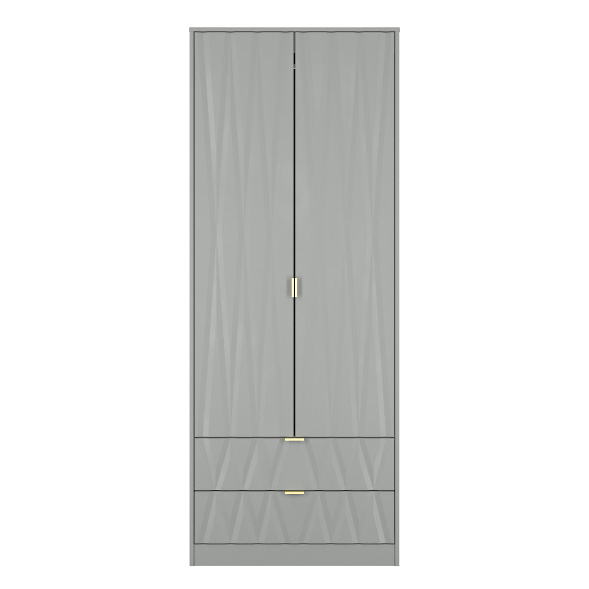 Las Vegas Tall 2 Drawer Wardrobe
