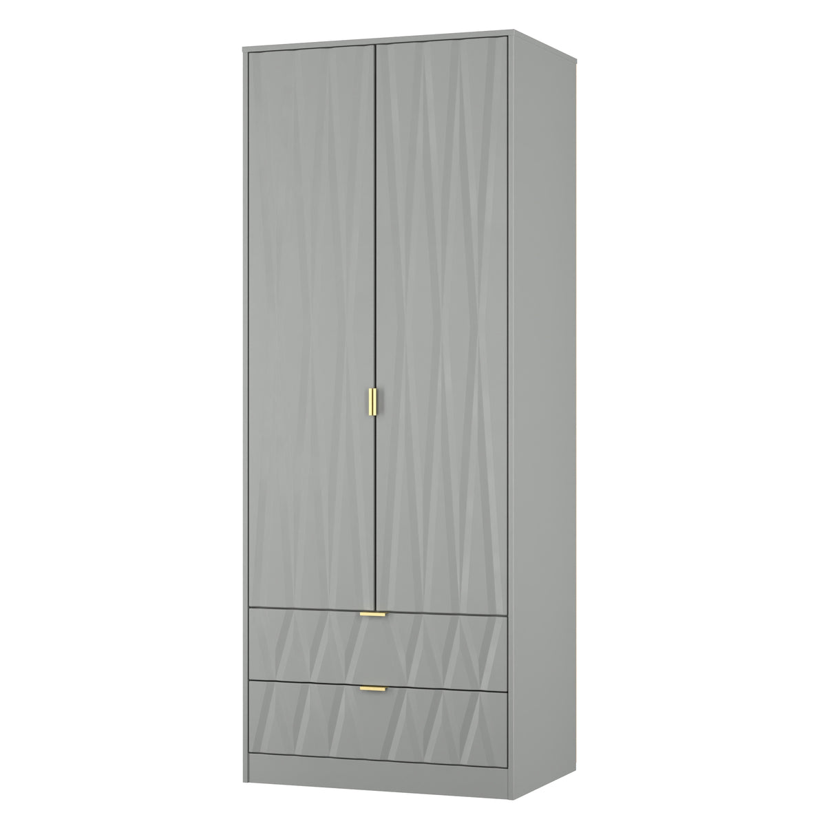 Las Vegas Tall 2 Drawer Wardrobe
