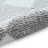 Lyna J0529 Cream/Grey Washable Rug