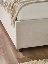 Maddock Upholstered Ottoman Storage Bed with Pillow Headboard