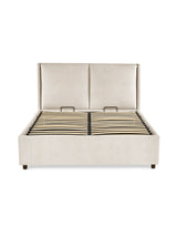 Maddock Upholstered Ottoman Storage Bed with Pillow Headboard