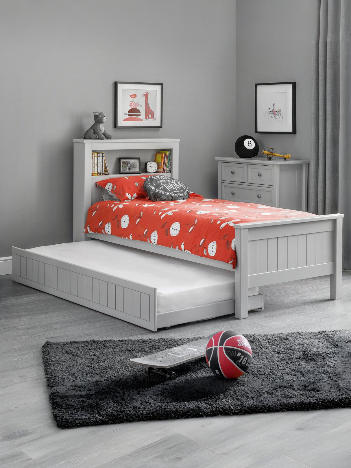 Maine Bookcase Bed