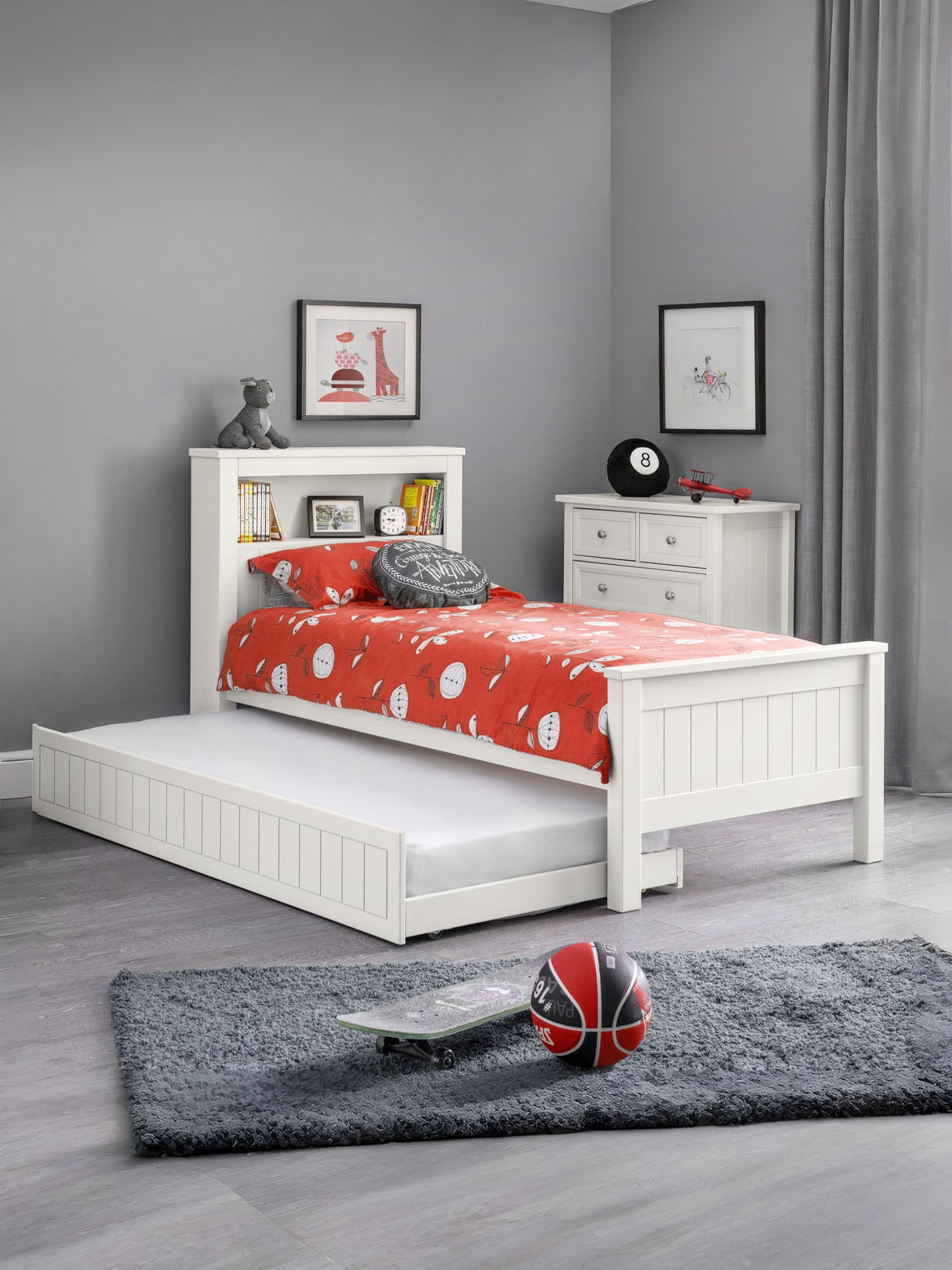 Maine Bookcase Bed