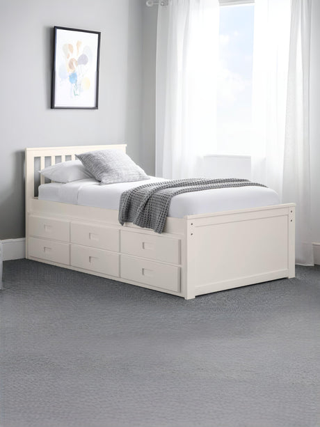Maisie Bed with UnderBed and Storage Drawers
