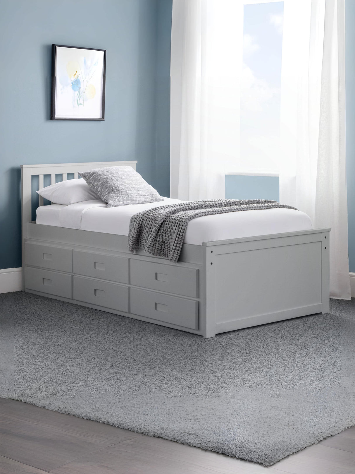 Maisie Bed with UnderBed and Storage Drawers