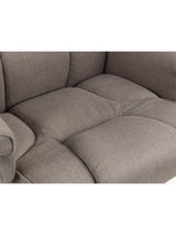 Malmo Upholstered Swivel Recliner Chair and Footstool