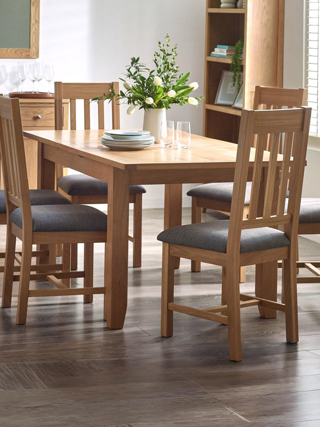 Mallory Rectangular Extending 4-6 Seater Dining Table