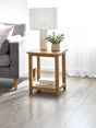 Mallory Side Table with Shelf