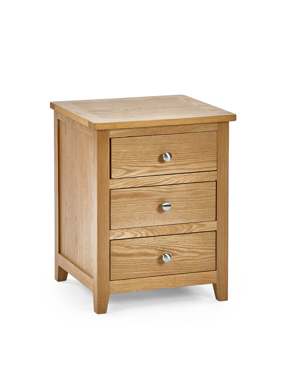 Mallory 3 Drawer Bedside Table