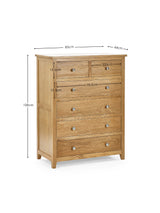 Mallory 6 Drawer Chest (4+2)