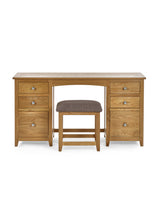 Mallory 6 Drawer Dressing Table and Stool