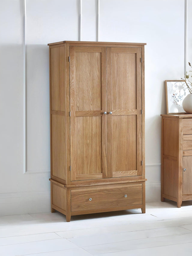 Mallory 2 Door 1 Drawer Wardrobe